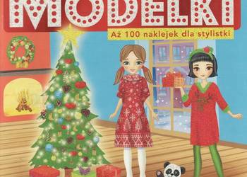 MODELKI Magiczne Święta 100 naklejek dla stylistki Fakt Boże Narodzenie
