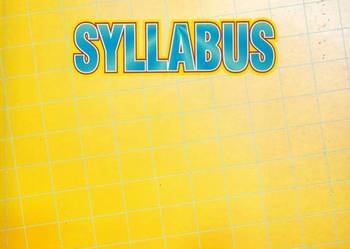 Matura z angielskiego, Informator Sylabus