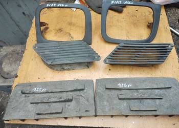 fiat 126p maluch ramka mocowane lampy przód
