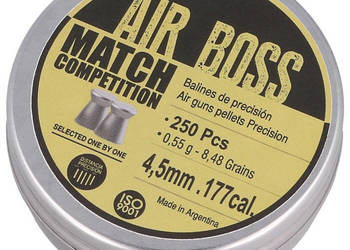 Śrut Apolo Air Boss Match Competition 4.5 mm, 250 szt. 0.55g/8.48gr (30301)