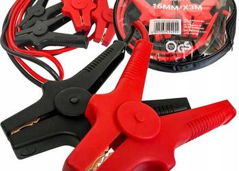 KABLE ROZRUCHOWE 300A 3m PRZEWODY GRUBE VERKE PRO