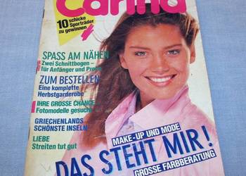 Carina (Burda) 8/1988 Moda młodzieżowa z wykrojami