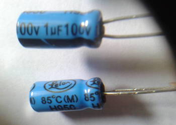 Kondensatory elektrolityczne Lelon 1uF 100V  10 szt