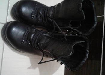 Buty PROTEKTOR wojskowe zimowe czarne roz. 26.5 - 42 nowe.