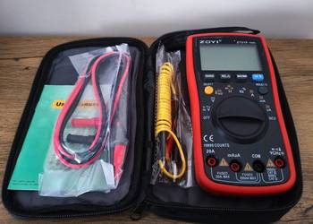 ZOYI ZT-219 / Aneng AN870 multimetr cyfrowy AC/DC True RMS NCV Ohm Hz 9999