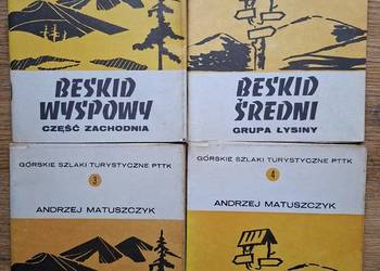 Beskid Wyspowy, Beskid Średni- Andrzej Matuszczyk 4tomy