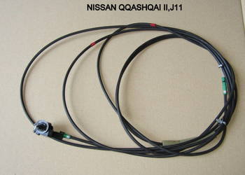 CIĘGNO,MECHANIZM OTWIERANIA WLEWU PALIWA NISSAN QASHQAI II,J11,1.6 16V