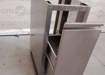 Stanowisko bez blatu z wysuwaną szafką 36,5x57x85