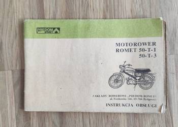 Instrukcja obsługi Romet 50T1 T3