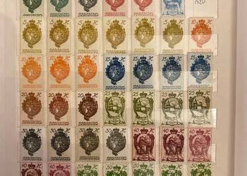 Znaczki - Liechtenstein 1920