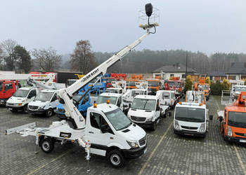 Mercedes Sprinter Podnośnik Koszowy 23m GSR B230T Zwyżka Palfinger Ruthman…