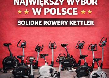 DUŻY WYBÓR ROWER KETTLER TRENINGOWY ROWEREK STACJONARNY REHABILITACYJNY