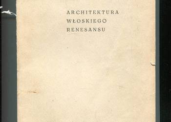 Architektura włoskiego renesansu - Ulatowski