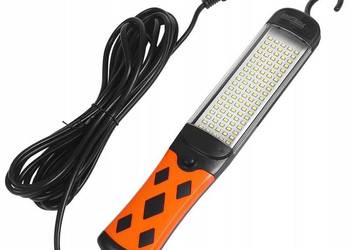 LATARKA WARSZTATOWA 100 DIOD LED 20W 230V DŁUGI PRZEWÓD 5M
