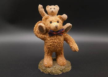 Figurka Vintage Beau Bears firmy Goebel, malowane ręcznie, Melvin i Michael