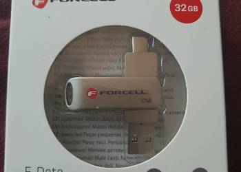 PenDrive Forcell F-Data Metal Duo 32GB (METALDUO)