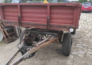 Przyczepa d-732 wywrotka na dwie strony