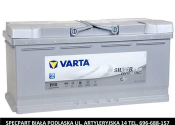Akumulator 105Ah 950A VARTA Silver Dynamic AGM START&STOP A4