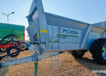 Rozrzutnik obornika PICHON MK 35 ocynkowany 14m3