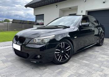 BMW E60 525D M-pakiet Czarna Sedan Manual Doinwestowana Zadbana!