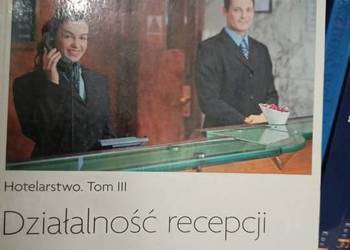 Działalność recepcji 1 książki używane podręczniki szkolne