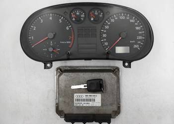 Sterownik Silnika Audi A3 8L 1.6 AKL 06A906019E 5WP4324 Zestaw