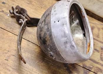 Stara lampa rowerowa Häckel + mocowanie