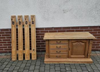 Garderoba, wieszak, komoda