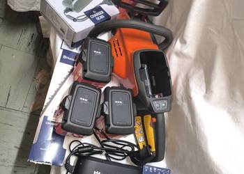 pilarka akumulatorowa HUSQVARNA 120I piła 3xaku 2xłańcuch prowadnica