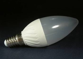 JAK 45W Żarówka diodowa 6 SMD LED E14 5W świeca b. NEUTRALNA