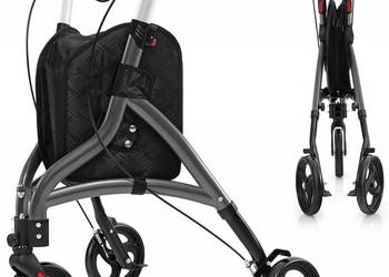 Chodzik 3-kołowy, składany dla osób starszych torbą do przechowywania