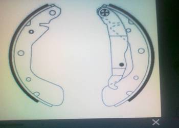 OPEL ASTRA 91/98  SZCZĘKI HAM. NOWE 200X29   OPE108