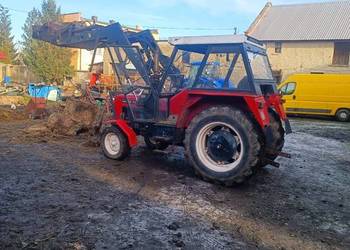 Zetor 7011. Tur.Gwiazda pająk. Zgrabiarka do siana.prasa -2tys