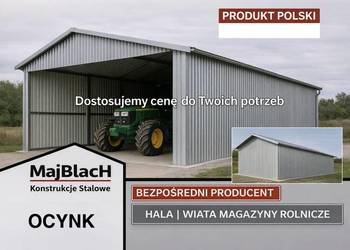 OCYNKOWANA  - Wiata /Hala / Garaż Blaszany | PRODUCENT  – Maj-BlacH