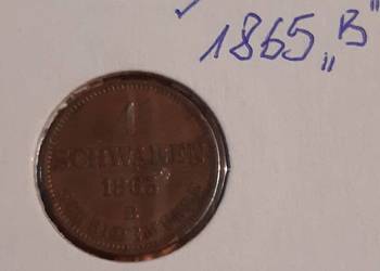 moneta Oldenurg z 1865r