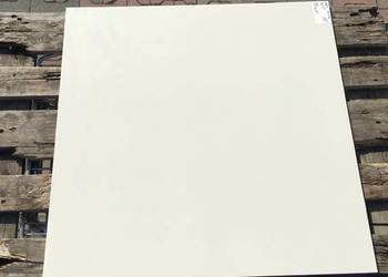 Gres / płytka podłogowa white ecru, rektyfikowana, poler