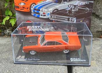 PLYMOUTH ROAD RUNNER szybcy i wściekli model 1/43 Deagostini fast furious