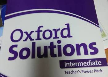 Oxford solutions intermediate TB angielski antykwariat