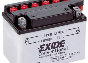Akumulator motocyklowy 4Ah 50A EXIDE EB4L-B / YB4L-B