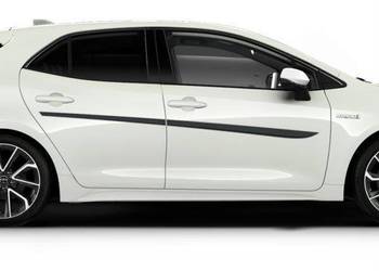 TOYOTA Corolla Listwy drzwi boczne kpl czarne PW170-02003 OE