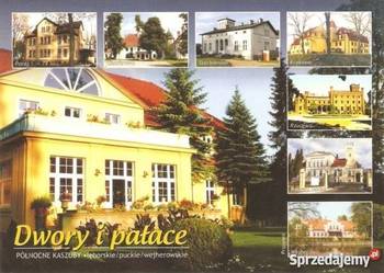 POCZTÓWKA - KASZUBY - DWORY I PAŁACE