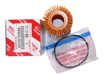 TOYOTA Corolla Yaris Auris Verso Oryginal filtr oleju 04152-YZZA8 OE