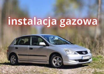Honda Civic 2005r. 1,4 Benzyna + Gaz Tanio GWARANCJA! - Możliwa Zamiana! V…