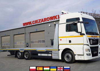 MAN TGX 26.470 / NOWA laweta ocynkowana / pokład 950 cm / 2 szt._250240