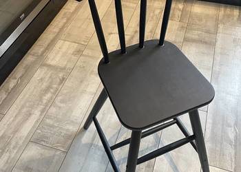 Krzesło dziecięca Agam IKEA czarne