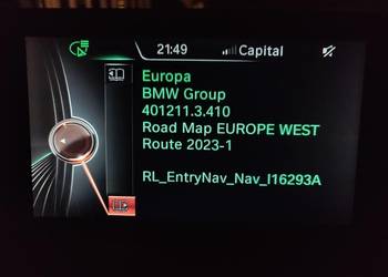 ROUTE 2023-1 BMW Road Map Europe West EntryNav NOWOŚĆ