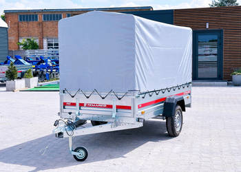 Przyczepa Temared Pro 2612z plandeką 1100 mm DMC 750kg | Mozliwy transport