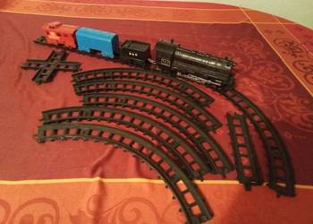 Kolejka i tory. Vintage