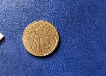Stare monety 20 lir 1975 Watykan