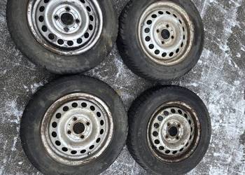 Koła micra k11 rozstaw 4x100 opony zimowe  Firestone 155/70R13